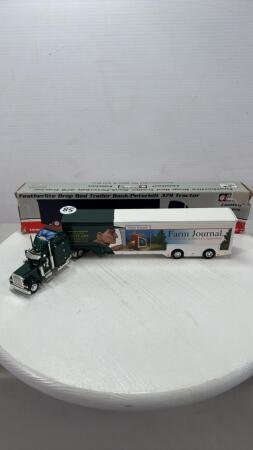 FARM JOURNAL PETERBILT SEMI W/FEATHERLITE TRAILER