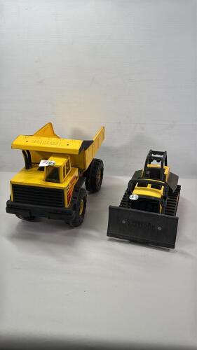 TONKA BULLDOZER & TONKA DUMP TRUCK