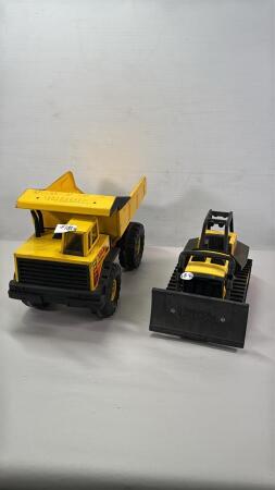 TONKA BULLDOZER & TONKA DUMP TRUCK