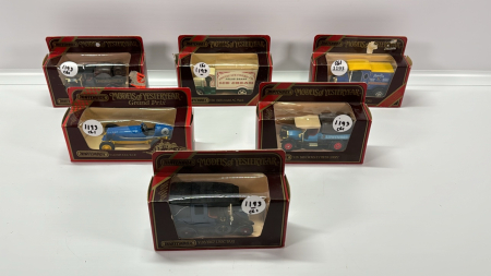 6 Matchbox Models of Yesteryear -See Notes