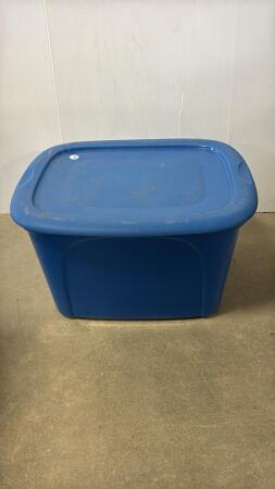 TUFF STORE 63L TOTE WITH LID