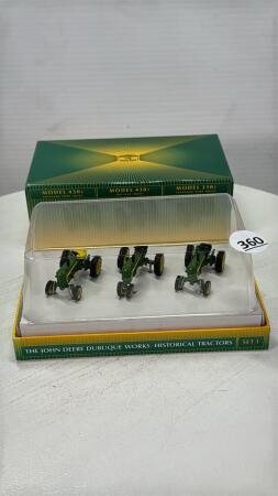 (3) JOHN DEERE TRACTORS