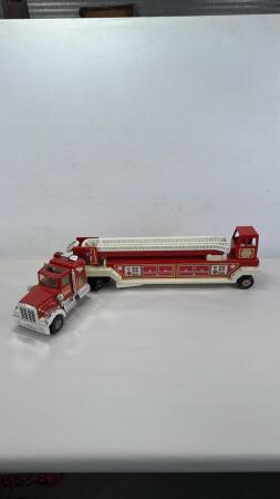 TONKA HOOK & LADDER TRUCK & TRAILER