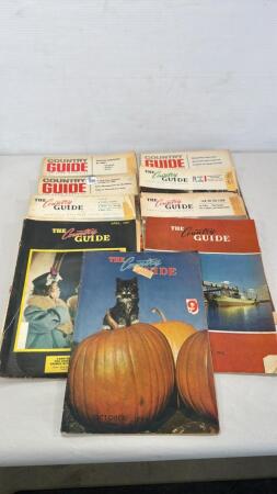 APPROX. 9 COUNTRY GUIDE FARM MAGAZINES