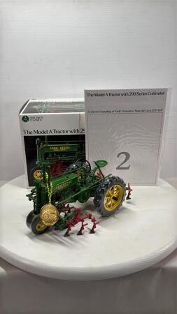 JOHN DEERE MODEL A TRACTOR WITH 290 CULTIVATOR