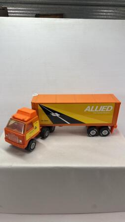 TONKA ALLIED MOVERS TRUCK AND VAN TRAILER