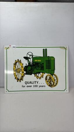 TIN REPRO JOHN DEERE SIGN
