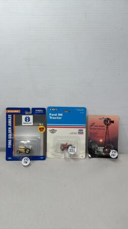 (3) 1/64 TRACTORS