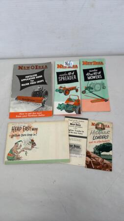 (6) PIECES OF NEW IDEA LITERATURE
