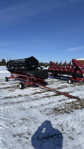 Case IH 1020 Flexhead with Cart