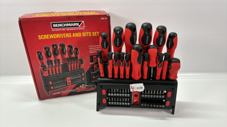 Benchmark 50 Piece Screw Driver & Bit Set