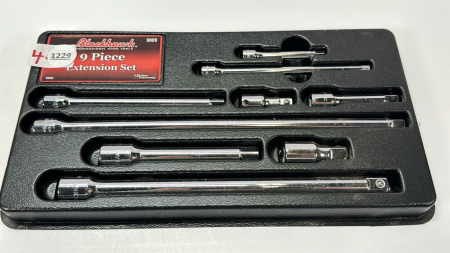 Blackhawk 9 Piece 1/4in , 3/8in & 1/2in Drive Extension Set