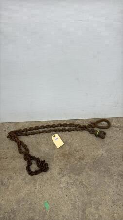 8FT - 5/16IN CHAIN WITH EYE LIT & CHAIN GRAB