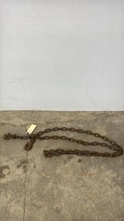 10FT - 5/16IN CHAIN WITH 2 HOOKS