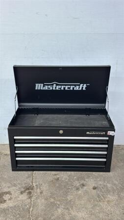 MASTERCRAFT 4 DRAWER TOOL CHEST WITH KEY