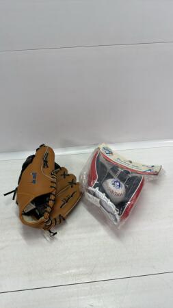 (2) KIDS BASEBALL GLOVES
