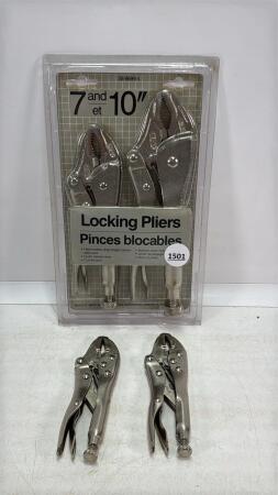 (4) PAIRS OF LOCKING PLIERS
