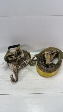 (2) 2IN RATCHET STRAPS