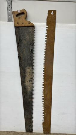 (2) CROSS CUT SAWS