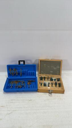 (2) ROUTER BIT SETS