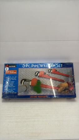 3PC PIPE WRENCH SET
