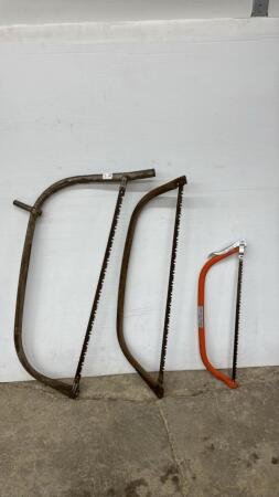 (3) BOW SAWS