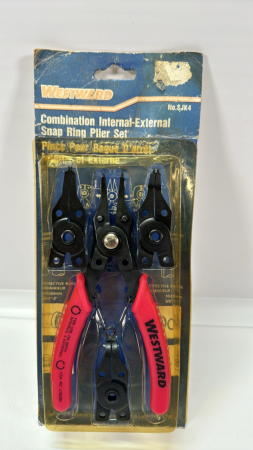 Westward Combo Internal/External Snap Ring Plier Set