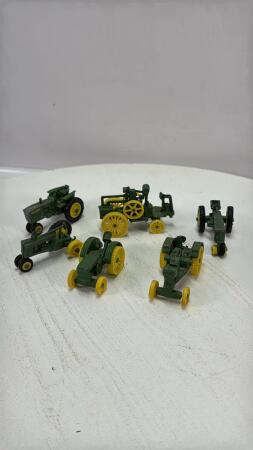 (6) 1/64 JOHN DEERE TRACTORS