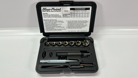 Blue Point Sheet Metal Hole Cutter Kit