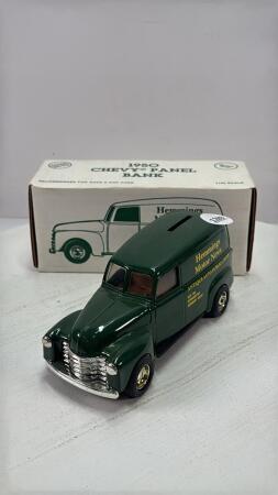 HEMMINTON MOTOR NEWS 1950 CHEVY PANEL BANK