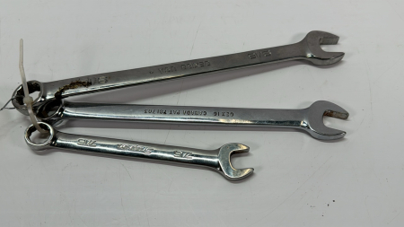 3 Snap-On SAE Wrenches -See Notes