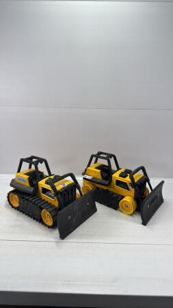 (2) TONKA BULLDOZERS