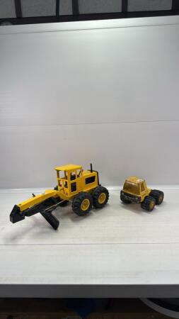 TONKA ROAD GRADER & TONKA TRUCK