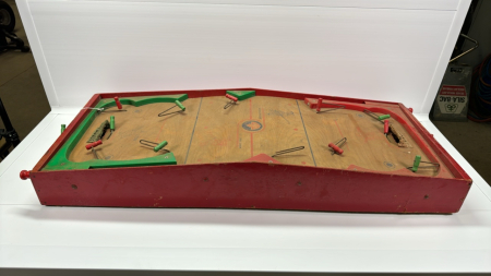 1950s Wooden Hockey Game