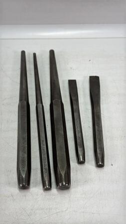 5PC PUNCH & CHISEL SET