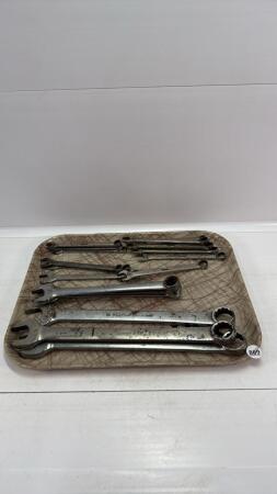 (20) SNAP-ON & BLUE POINT STANDARD WRENCHES