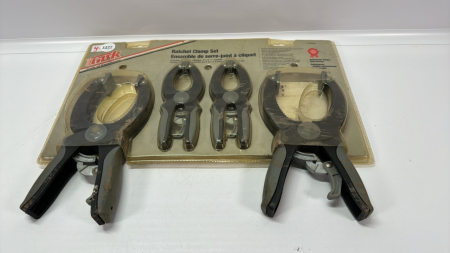 Task 4 Piece Ratchet Clamp Set