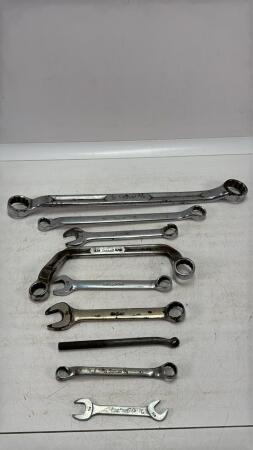 ASSORTED SNAP-ON STANDARD WRENCH SET LOT