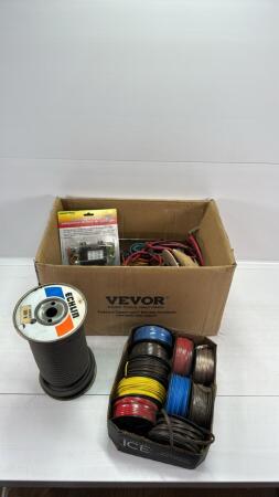 ASSORTED LOT OF AUTOMOTIVE WIRING