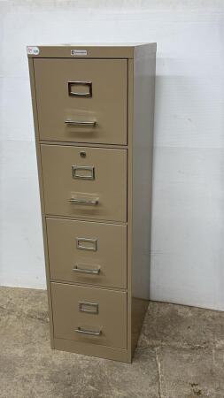 4 DRAWER COMMODORE FILING CABINET
