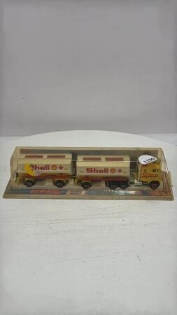 SHELL SEMI WITH TANKER TRAINS