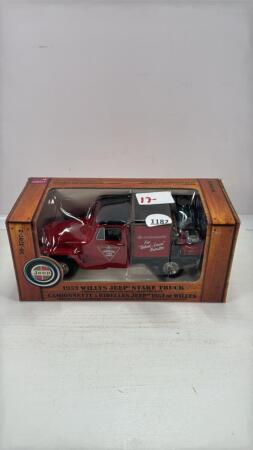 CANADIAN TIRE 1953 WILLYS JEEP STAKE TRUCK