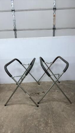 (2) AUTO BODY WORK STANDS