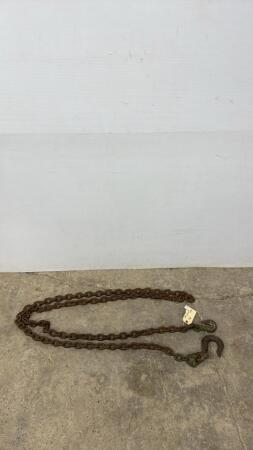 14FT 3/8IN CHAIN WITH HOOKS