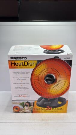 PRESTO HEAT DISH PARABOLIC ELECTRIC HEATER