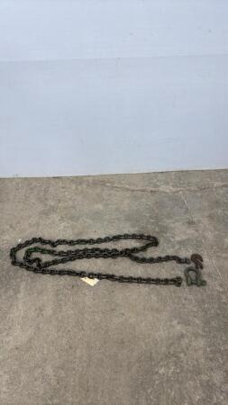 14FT 3/8IN CHAIN NO HOOKS ATTACHED
