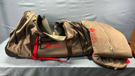 Large Nylon Duffle & Ski Carry Bag