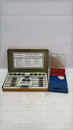 MASTERCRAFT 24PC TAP&DIE SET& DRILL BIT SET
