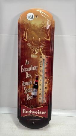 BUDWEISER KING OF BEERS THERMOMETER