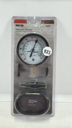 INNOVA VACCUM GAUGE - NEW IN CASE